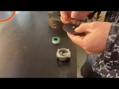 CF8 CF8M válvula reguladora de pressão de aço inoxidável com manômetro