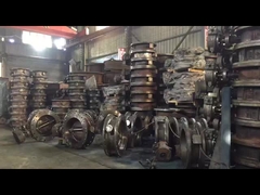 Válvula borboleta de aço fundido WCB Triple Offset para utilização em água, vapor e óleo