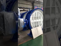 Válvula de borboleta de deslocamento triplo de alto desempenho