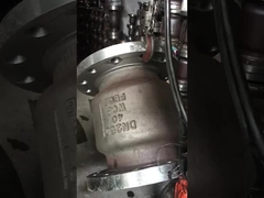 Tipo vertical DRVZ válvula de retenção inclinada aço fundido aço inoxidável