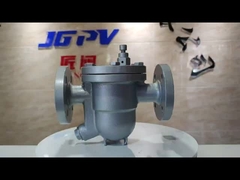 WCB CF8 CF8M Auto Air Vent Free Ball Float Steam Trap para aplicação em equipamentos de vapor